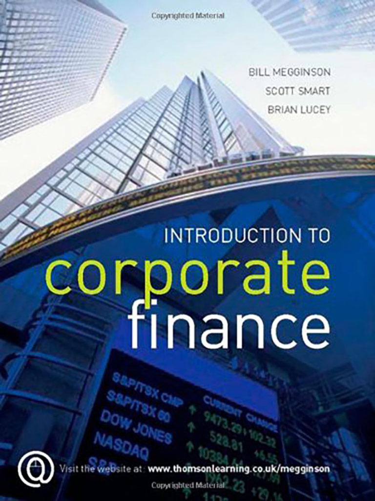 research areas in corporate finance