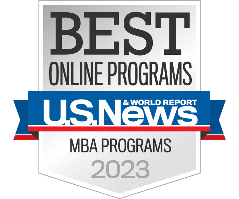  #1 Ranked Best Online MBA U.S. News & World Report 2023